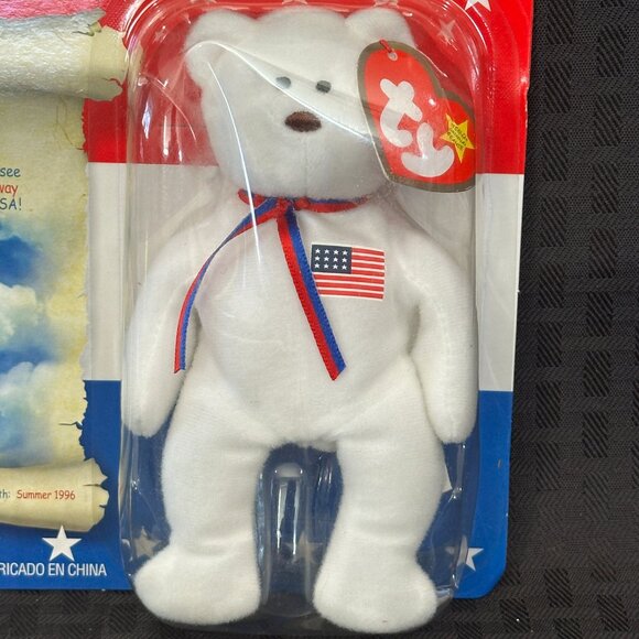 Ty X McDonald's Teenie American Trio Beanie Babies (2000) - Picture 10 of 11